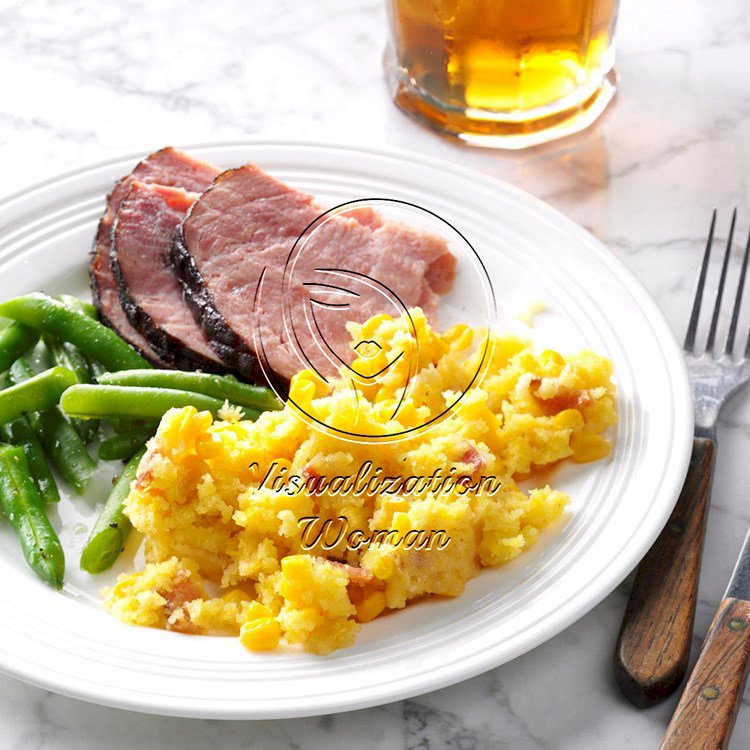 Slow Cooker Corn Pudding