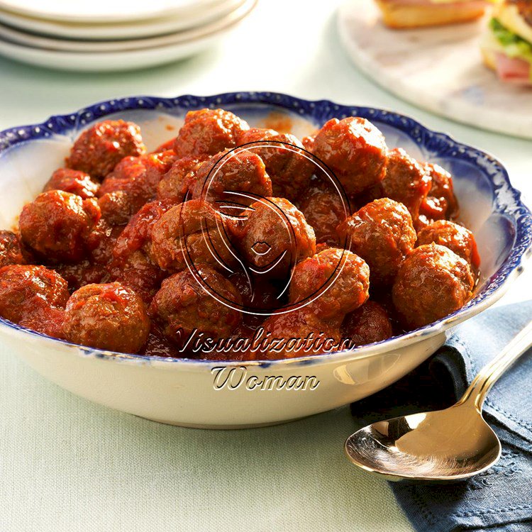 BBQ Turkey Meatballs