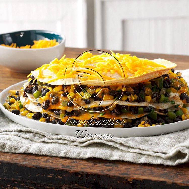 Black Bean Tortilla Pie