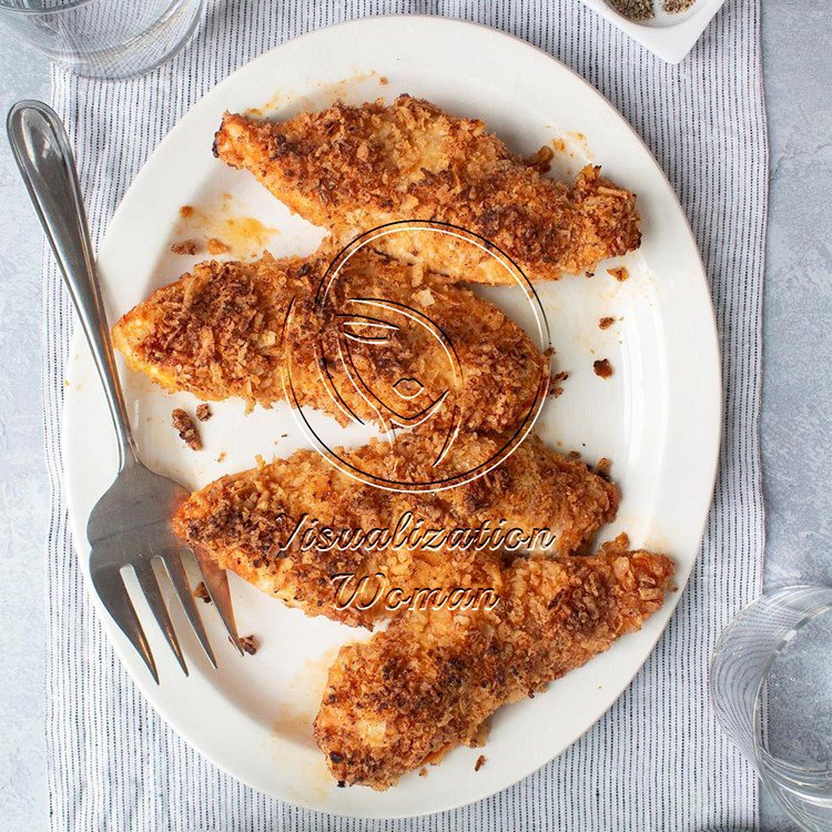 Crunchy Onion Barbecue Chicken