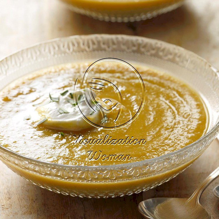 Emerald Isle Pea Soup with Tarragon Cream