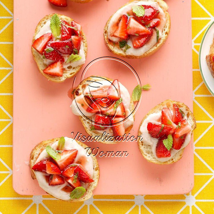 Strawberry Ricotta Bruschetta