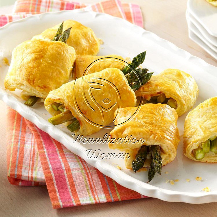 Asparagus Pastry Puffs