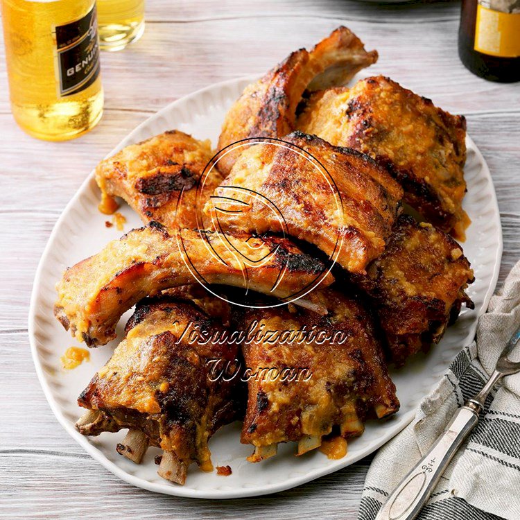 Peachy Pork Ribs