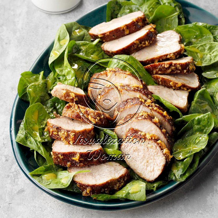 Spicy Pork Tenderloin Salad