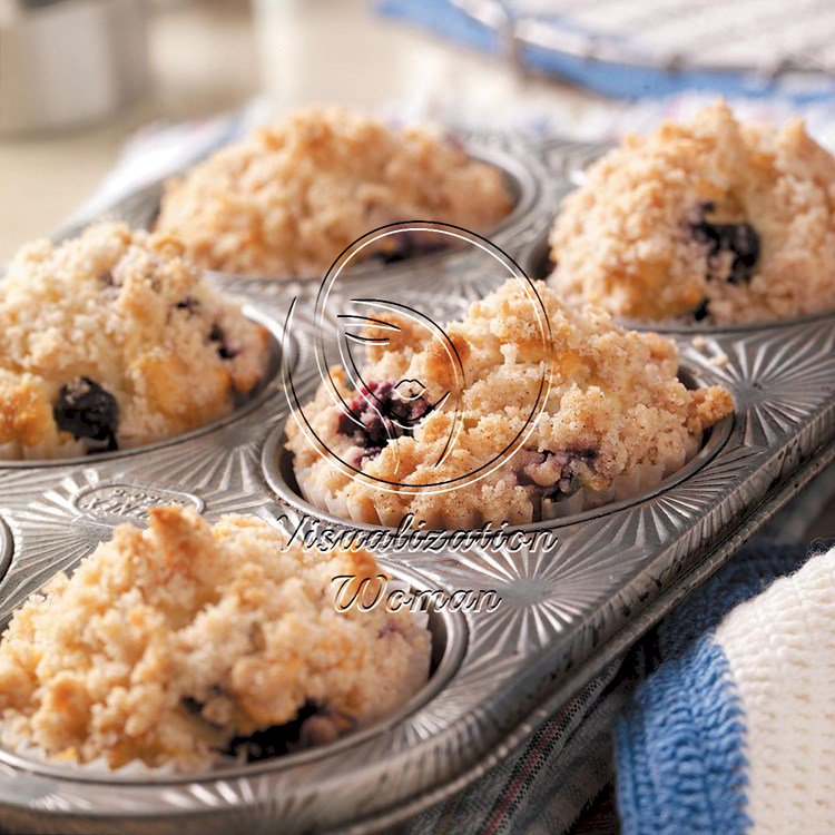 Blueberry Streusel Muffins