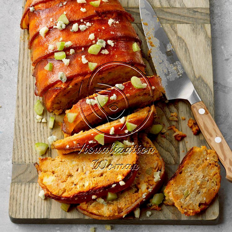 Buffalo Chicken Meat Loaf