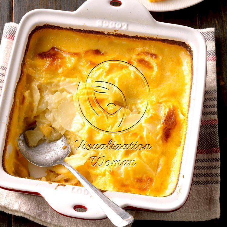 Cheddar Scalloped Potatoes