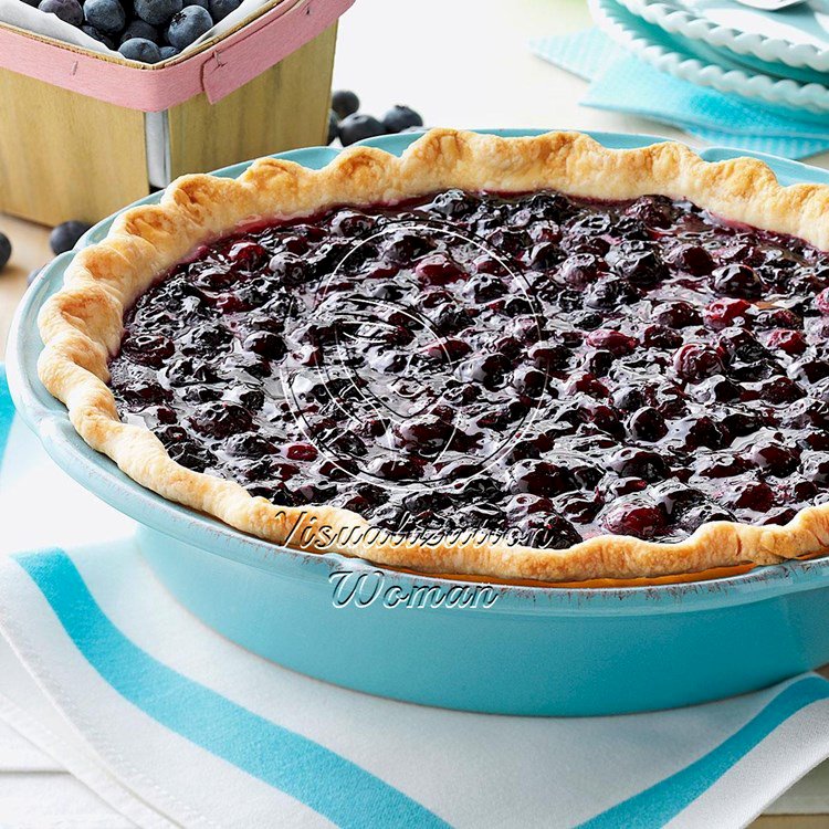 Contest-Winning Fresh Blueberry Pie