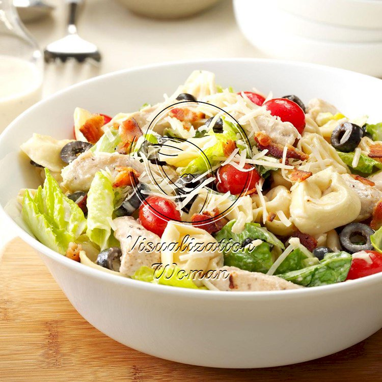 Tortellini & Chicken Caesar Salad