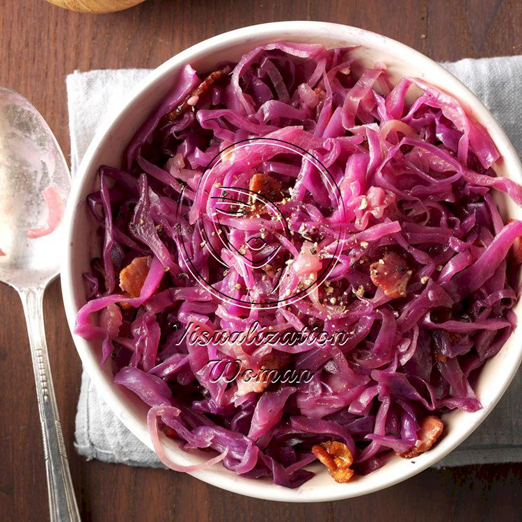 Red Cabbage With Bacon