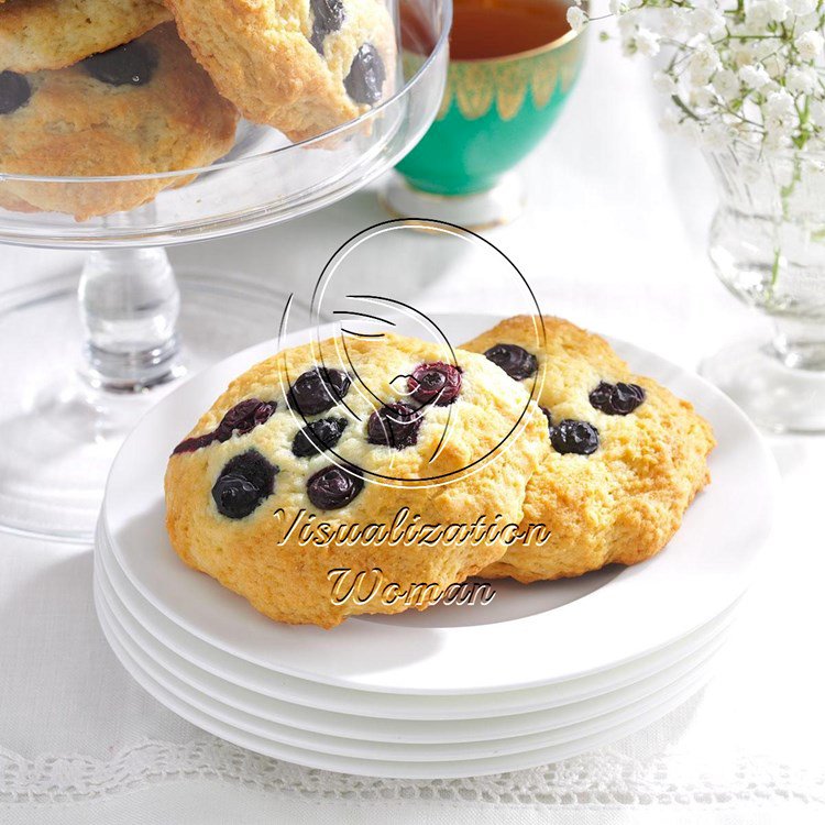 Buttermilk Blueberry Scookies