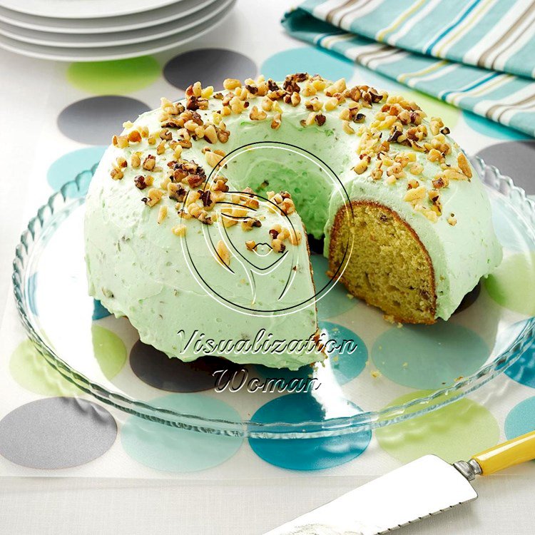 Pistachio Pudding Cake