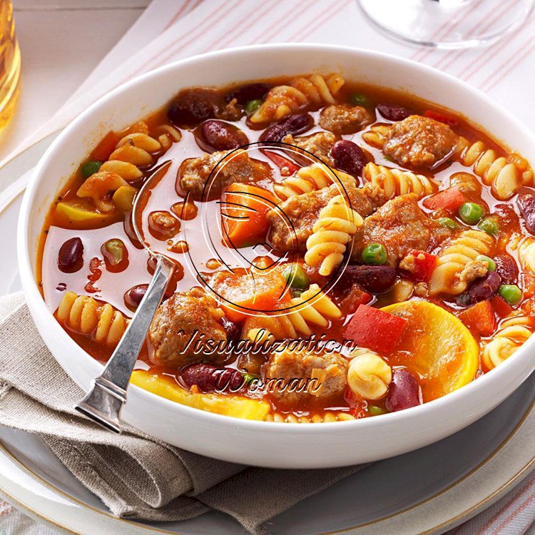 Sausage Pasta Stew