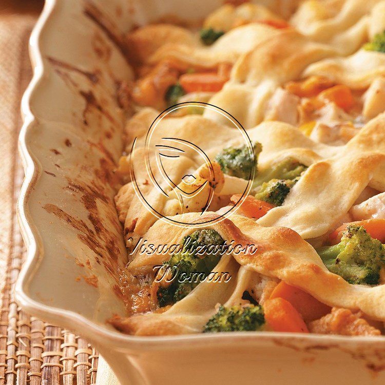 Lattice-Top Chicken Stew