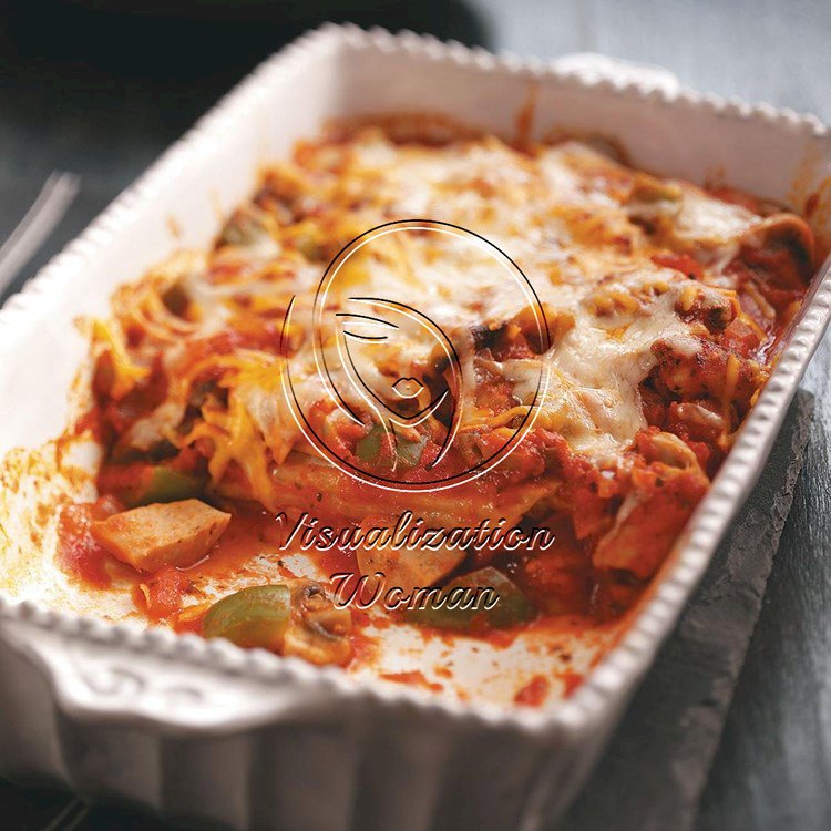 Chicken & Sausage Manicotti