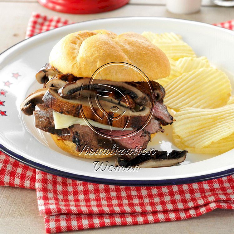 Molasses Steak Sandwiches