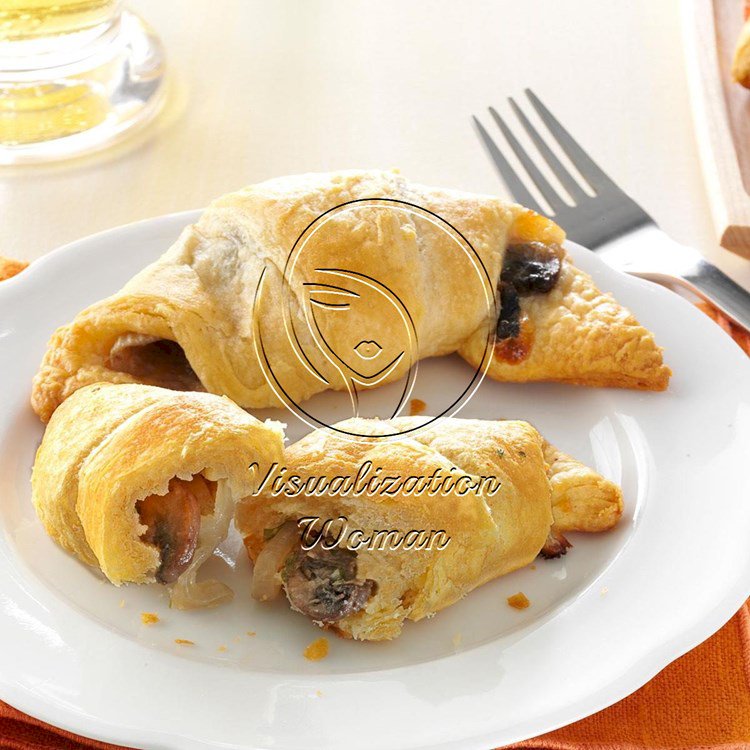 Mushroom & Onion Crescents