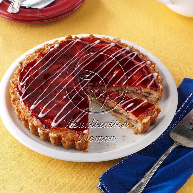 Raspberry Almond Tart