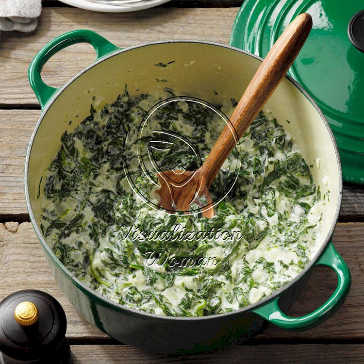 Holiday Creamed Spinach