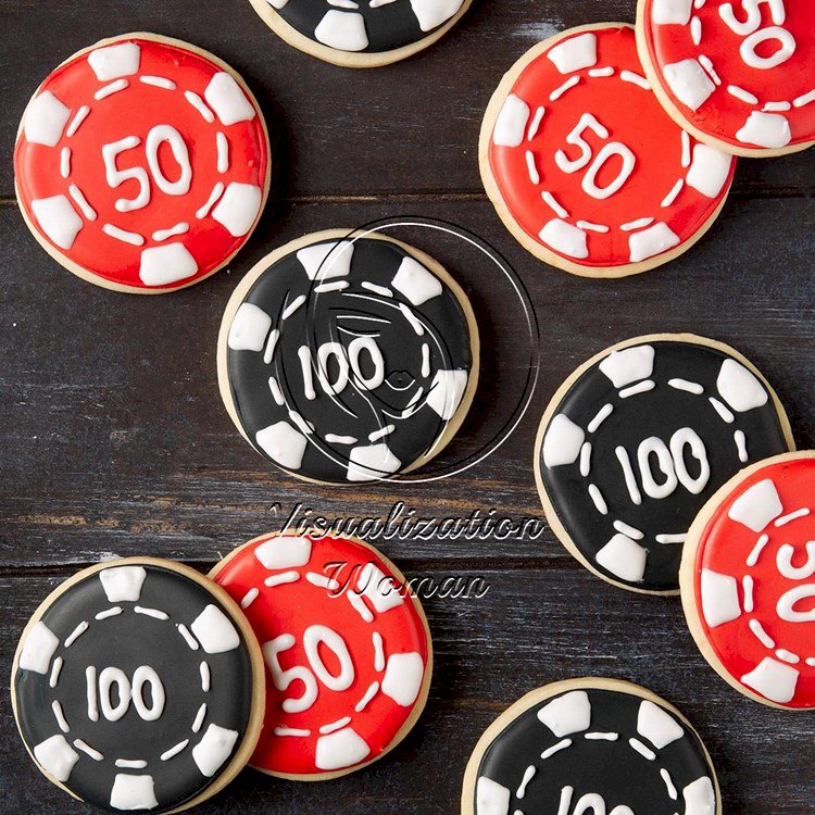 Poker Chip Cookies