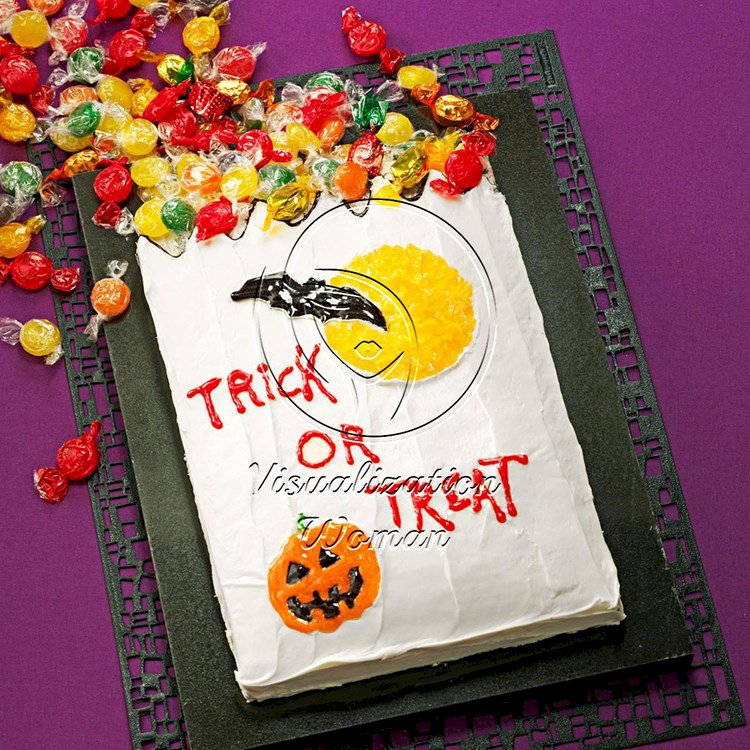 Trick-or-Treat Cake