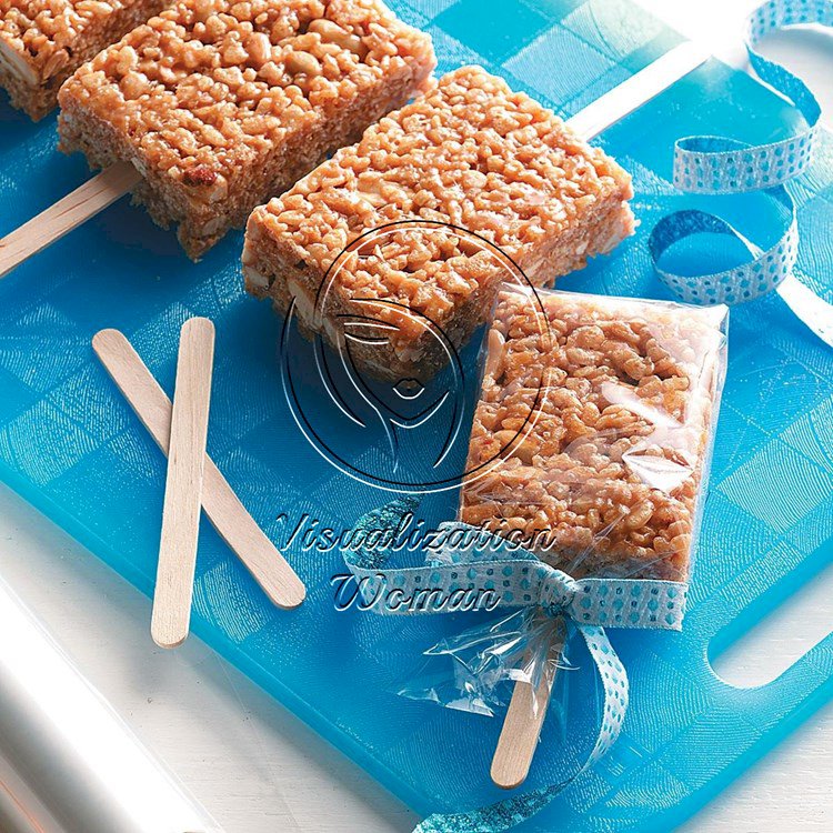 Caramel Crispy Pops