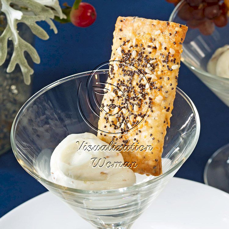 Parmesan Sesame Crackers