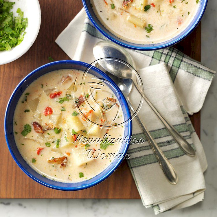 Pressure-Cooker Potato Soup