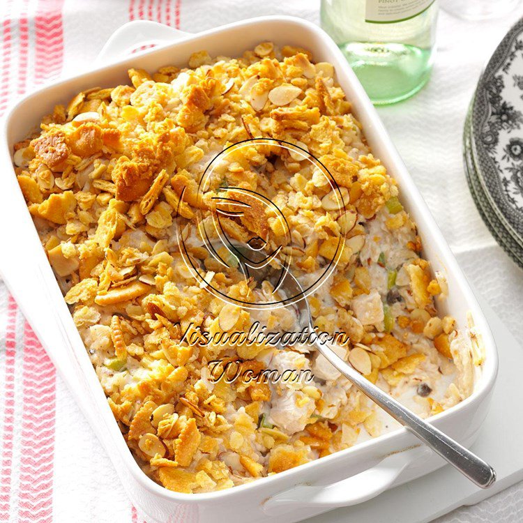 Crunchy Almond Turkey Casserole