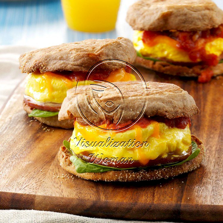 Microwave Egg Sandwich