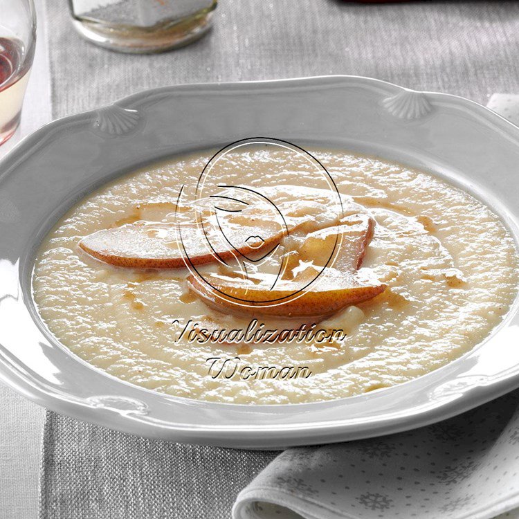 Roasted Parsnip and Pear Soup