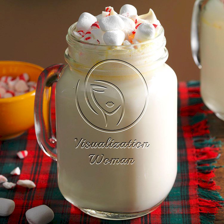 Peppermint White Hot Chocolate