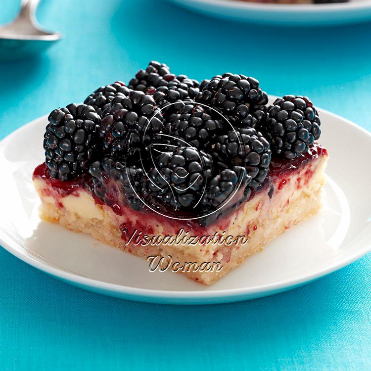 Blackberry Cheesecake Bars