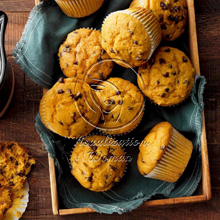 Chocolate Chip Pumpkin Muffins