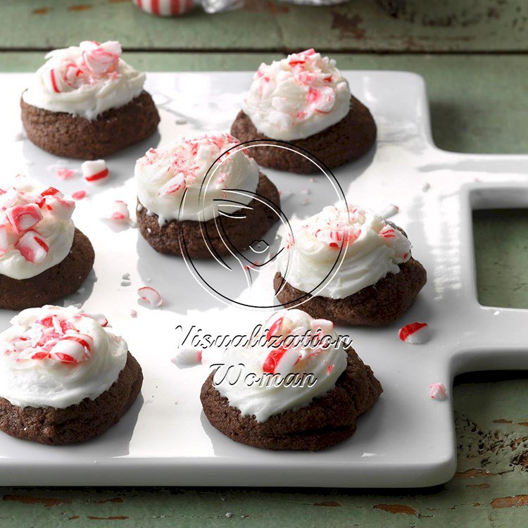 Triple-Chocolate Peppermint Treats