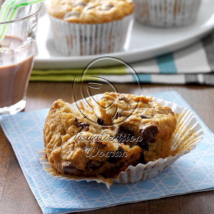 Chocolate Chip Oatmeal Muffins