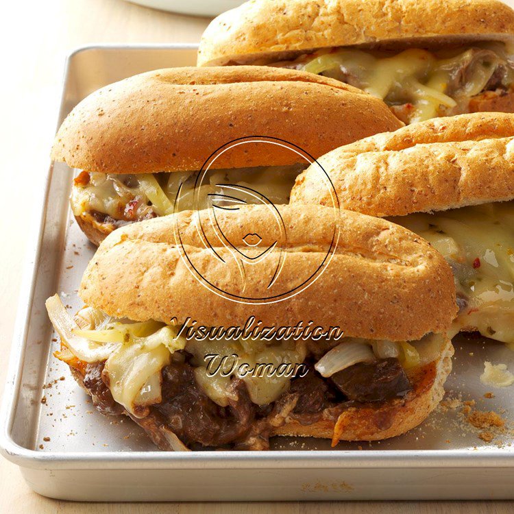 Tex-Mex Cheesesteak Sandwiches