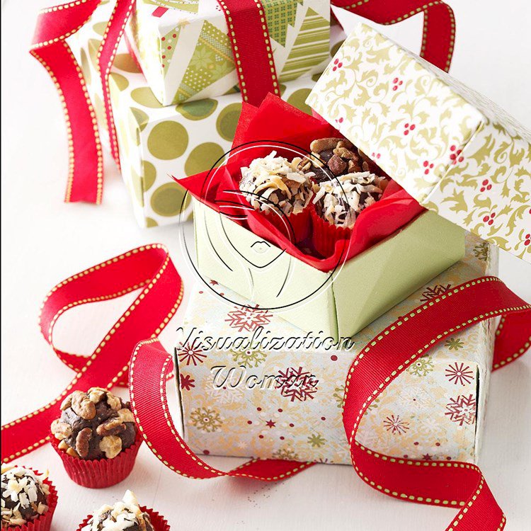 German Chocolate Pecan Truffles