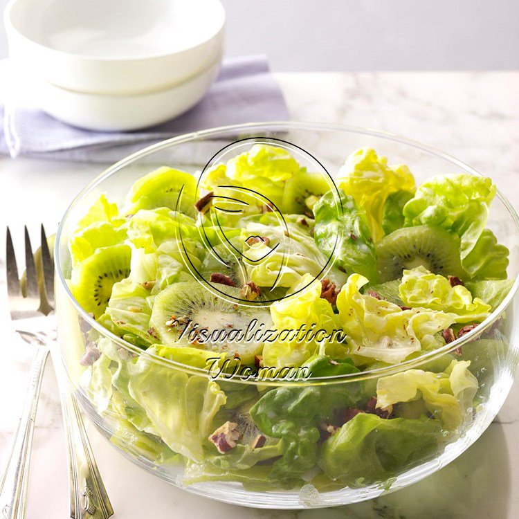 Honey-Pecan Kiwi Salad