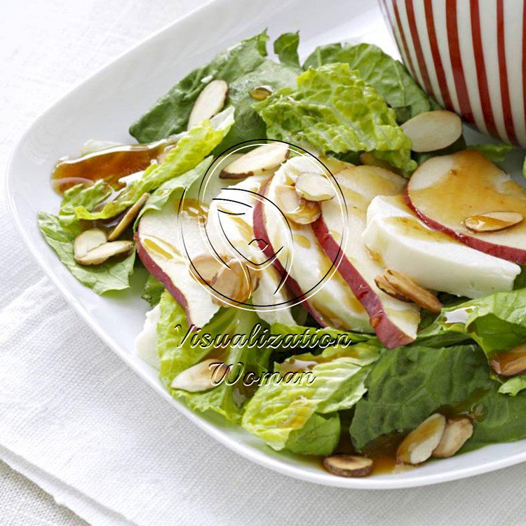 Pear Salad with Sesame Vinaigrette