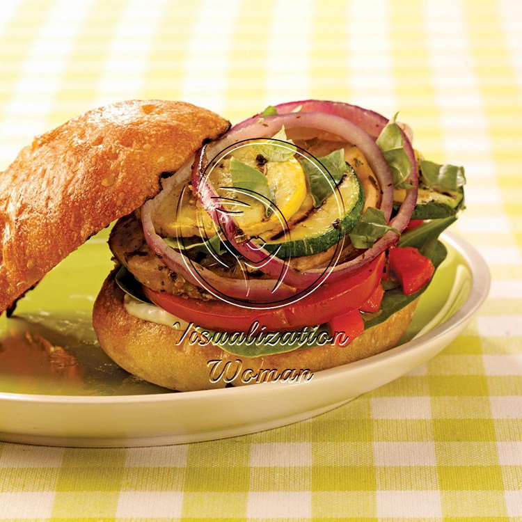 Broiled Vegetable Sandwiches