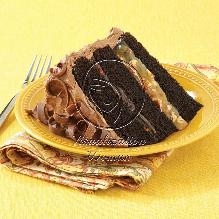 Chocolate Turtle Cake