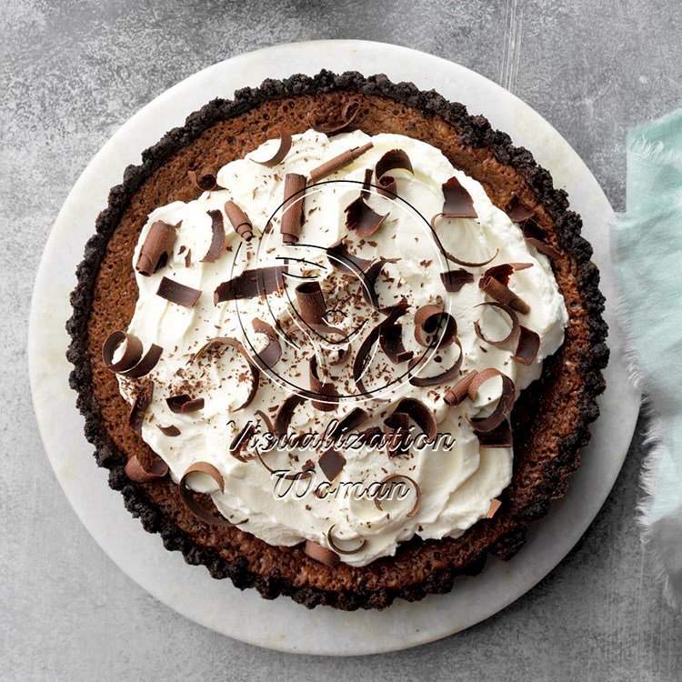 Chocolate Mint Truffle Tart