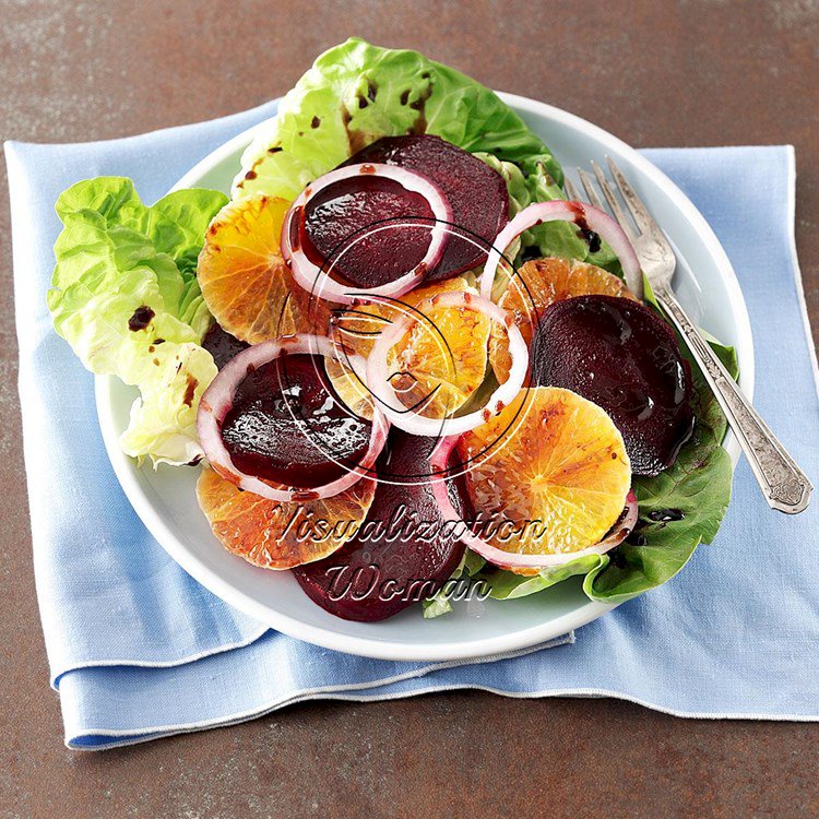 Tangerine & Roasted Beet Salad