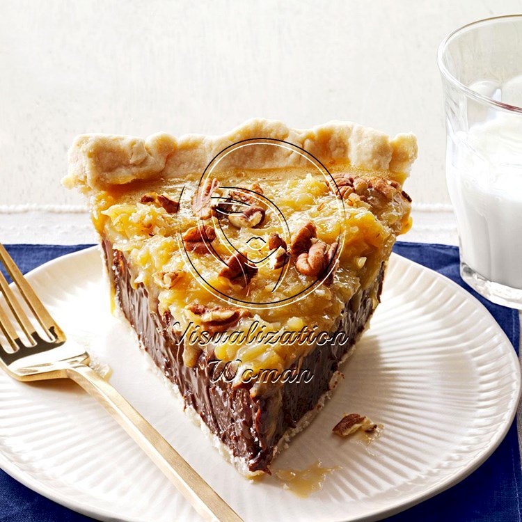 Coconut-Pecan German Chocolate Pie