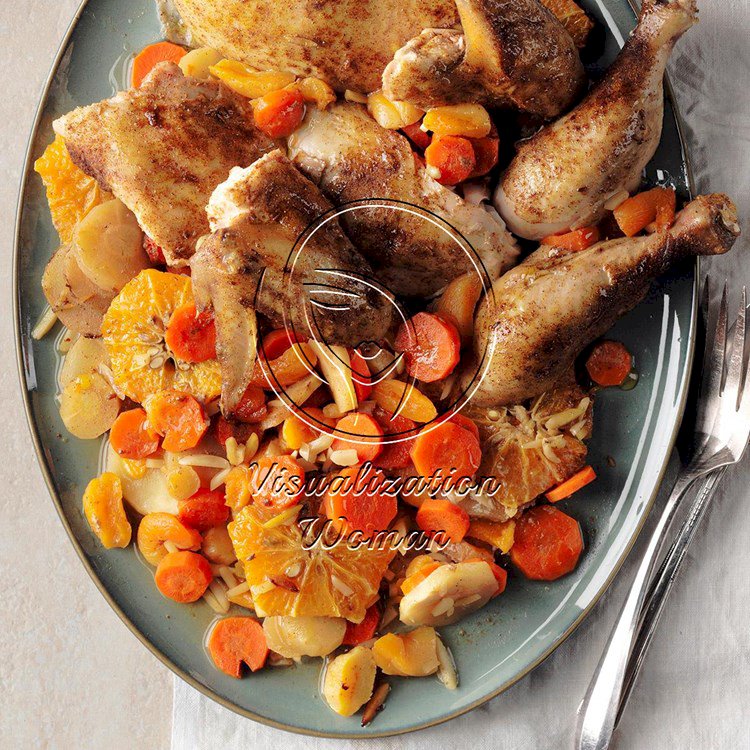 Tangerine Chicken Tagine