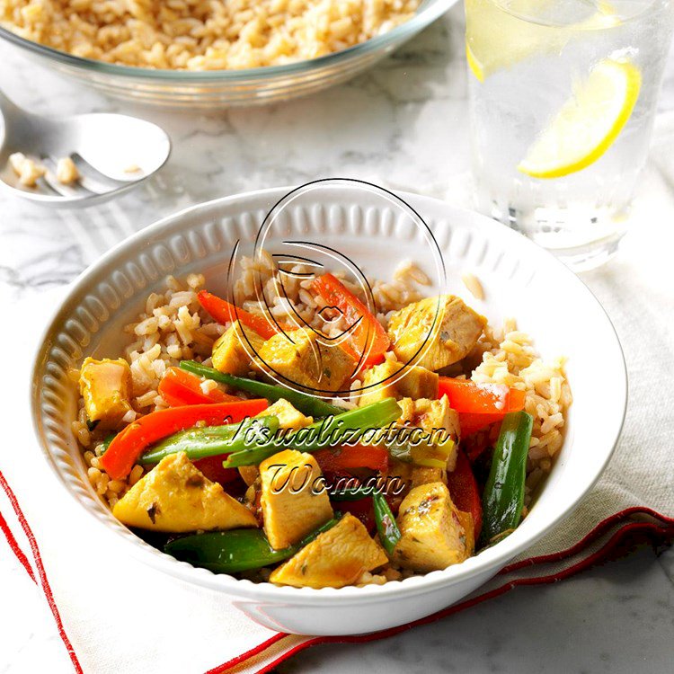 Curry Turkey Stir-Fry