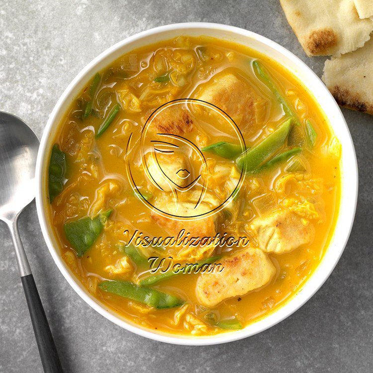 Spicy Thai Coconut Chicken Soup