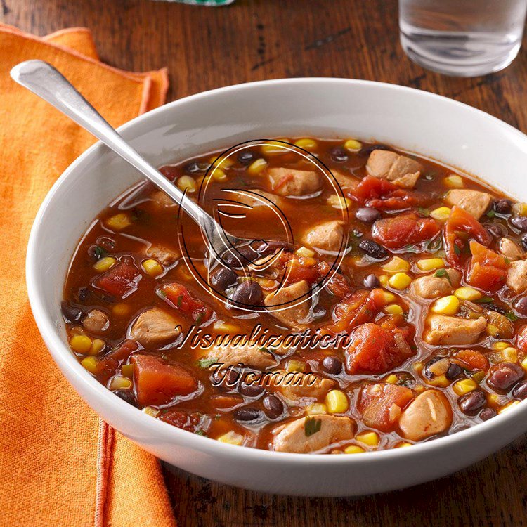 Chicken and Black Bean Soup